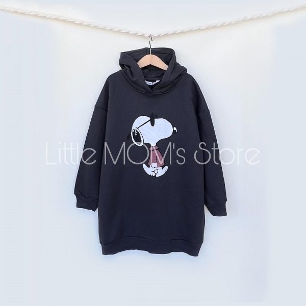Orjinal Snoopy Sweat Elbise - 9-10 Yaş